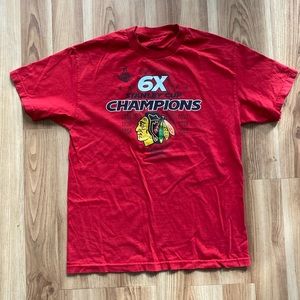 Chicago Blackhawks 2015 Stanley Cup Champions tee.